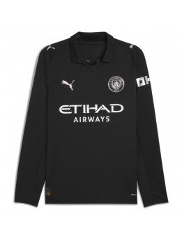 Billige Manchester City Bortedrakt 2025-26 Langermet